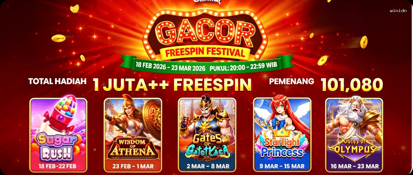 Login winidn Sekarang Bonus Melimpah